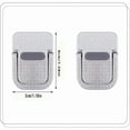 thumbnail image 3 of 2PCS Portable Keyboard Riser, Self-Adhesive Mini Laptop Stand, Invisible Computer Keyboard Stand for Desk, Aluminum Alloy Laptop Feet, 3 of 8