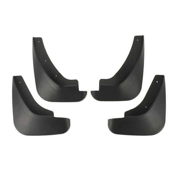 Unique Bargains 1set Front and Rear Mud Flaps Splash Guards Mud Guards for Acura MDX 2014-2016 W/Mount Accessories