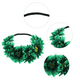 thumbnail image 3 of Corona de girasol de otoño floral Corona de pelo Tiara nupcial Diadema festiva Ormromra CPB-DE-LYY948-6, 3 of 5