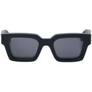 Off-White Unisex Sunglass, Plastic Black/Dark Grey