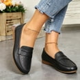 thumbnail image 6 of CHICVOMEY Comfortable Loafers for Women Lightweight Slip-On Flat Shoes Fashionable Versatile Flats For Casual & Work Wear, 6 of 8
