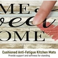 thumbnail image 5 of omezin Kitchen Mat Set of 2, Anti-Fatigue Kitchen Rugs Non-Slip Kitchen Floor Mats, First New Home Warming Gifts - Home Sweet Home Kitchen Decor, 17"x 30"+17"x 47", 5 of 6