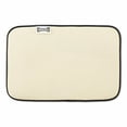 thumbnail image 3 of Design Imports Stone and Off White Lattice Paw Pet Mat, 3 of 4