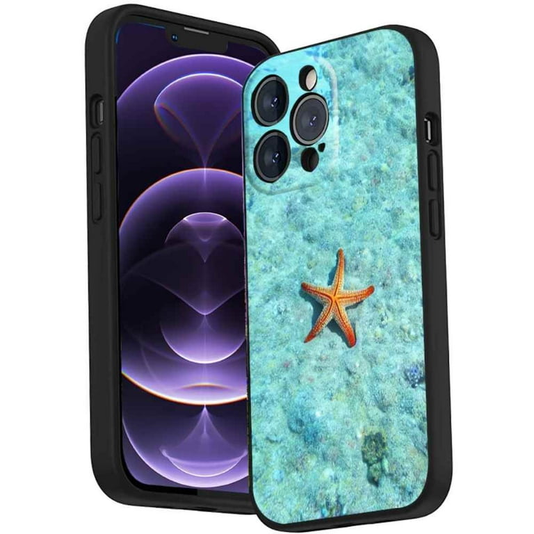 Compatible with iPhone 14 Pro Max Phone Case, starfish-fish-453 Case  Silicone Protective for Teen Girl Boy Case for iPhone 14 Pro Max 