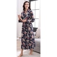 thumbnail image 3 of Richie House Women's Cotton Sleepwear Pajama Bathrobe RHW2737-F-S, 3 of 7