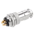 thumbnail image 1 of Unique Bargains Aviation Connector, 16mm 5P GX16F-5 Waterproof Male Wire Panel Power, 1 of 5