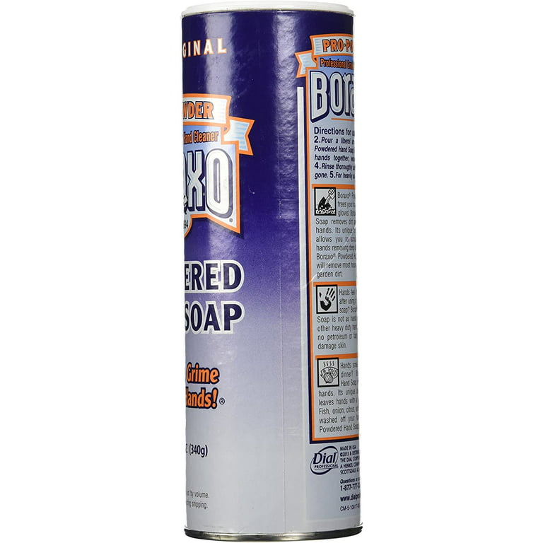 Boraxo Heavy-Duty Powdered Hand Soap, Unscented Powder, 5lb Box, 10/carton  - The ArmyProperty Store