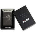 thumbnail image 5 of Zippo 48588 Gas Mask Design High Polish Black Windproof Lighter, 5 of 5