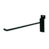 10 inch Black Peg Hook for Slatwall - 25 Count