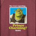 thumbnail image 3 of Shrek - You Were Expecting Prince Charming - Women's Lightweight French Terry Long Sleeve Shirt, 3 of 5