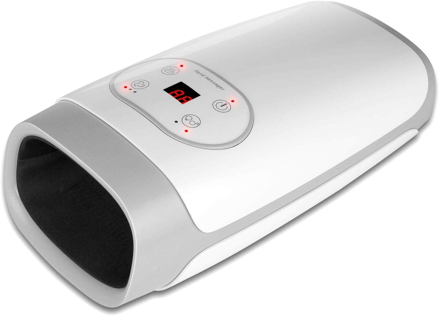 Electric Hand Massager for Palm Massage, Cordless Acupressure Massager with Heat for Arthritis