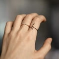 thumbnail image 7 of Solitaire Brilliance Full Snake Twist Ring – Unique Engagement & Wedding Band 10k Yellow Gold, Ring Size 10, 7 of 7
