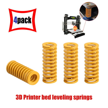 EEEkit 4pcs 3D Printers Heated Bed Springs Light Load Compression Spring for 3D Printer Creality CR-10 10S