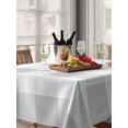 thumbnail image 6 of Grey Plaid Table Cloth, Spring Summer Farmhouse Buffalo Checkered Waterproof Tablecloth for Rectangle Tables, Reusable Washable Fabric Table Cover for Restaurant Kitchen Dining Tables 60"x84", 6 of 6