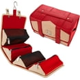 thumbnail image 5 of Compact Hanging Travel Toiletry Bag – Fold-Flat Organizer with Multiple Pockets, Water-Repellent Case for Travel & Everyday Use, 5 of 11