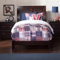 thumbnail image 2 of Portland Twin Solid Wood Foundation Bed in Espresso, 2 of 12