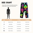 thumbnail image 6 of Kdxio Women's Comfy Stretch Bright MushroomsPrint Drawstring Pajama Pants-Medium, 6 of 9