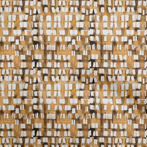 oneOone Cotton Cambric Orange Fabric Tie Dye Fabric For Sewing Printed Craft Fabric By The Yard 56 Inch Wide