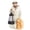 St. Francis with Lantern, variant on Solar Saint Statues – Mary with Cross and St. Francis with Lantern
