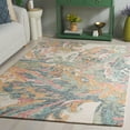 thumbnail image 2 of SAFAVIEH Jardin Alfreda Floral Area Rug, Ivory/Pink, 6' x 9', 2 of 7
