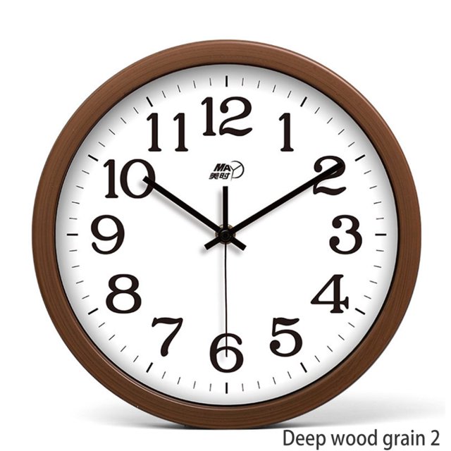 Home Office Hotel Wall Clocks Non-Ticking Silent Hanging Clock Suitable for Birthday Gift
