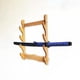 thumbnail image 3 of Soporte de bambú para espadas samuráis de 2, 3 y 4 niveles, soporte de montaje horizontal, 3 of 8