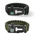thumbnail image 1 of Survival Bracelets for Camping Gear Kits,Embedded Compass,Emergency Multitools, 1 of 5
