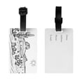 thumbnail image 2 of PAYOHTO Luggage Tags for Suitcases Wild West Desert PVC Lable for Travel Bag, 2 of 7