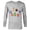 Athletic Heather, variant on Marvel Holiday Christmas Avengers Team Festive Ornaments - Long Sleeve T-Shirt for Men - Customized-Athletic Heather