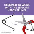 thumbnail image 3 of Zenport SPH360-S Replacement Wishbone Spring for H360 Series, 3 of 4