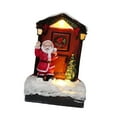 thumbnail image 4 of Casa Iluminada de Navidad Perfecl Pueblo de Nieve LED para Estante Festival, 4 of 8
