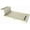 Brushed Nickel, variant on Tile Redi RT3648RTTRB36KIT Base'n Bench 60" X 36" Rectangular Shower Base - Tileable