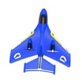 thumbnail image 3 of Avión RC de juguete para aficionados, juguetes voladores para exteriores, ligero, de espuma EPP, avión RC Azul, 3 of 9