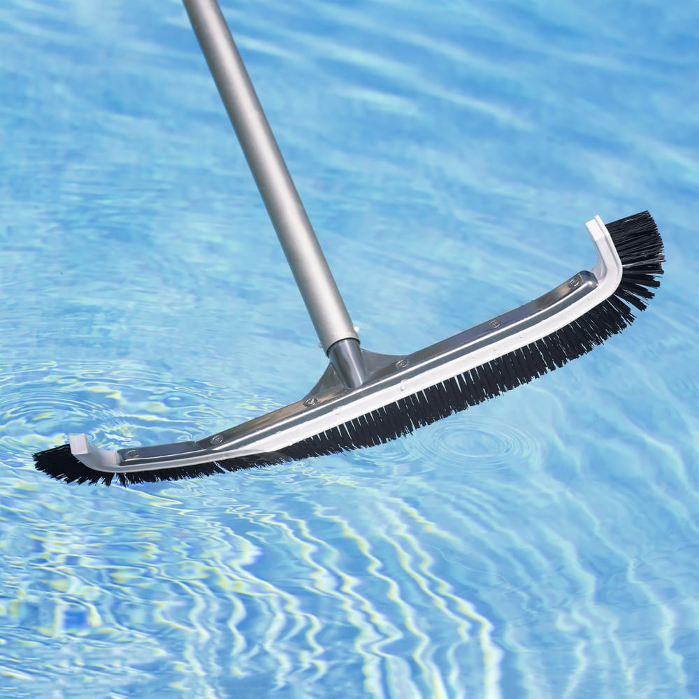 Pooltec 22"Swimming Pool and Spa Brush w/ Nylon Bristles (Pool Pole Sold Separately) Walmart