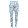 thumbnail image 5 of MIASHUI Leggings Imprimés de Festival de la Résurrection de Pâques Personnalisés pour Femmes pour Course et Entraînement Bleu,TTG, 5 of 5