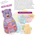 thumbnail image 2 of Halal Gummy Bears , Gummy Rush Mixed Fruit Flavors 160g e (5.64oz) Pack of 5, 2 of 4