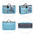 thumbnail image 2 of Portable Cosmetics and Toiletry Organizer-Blue, 2 of 4