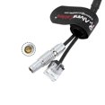 thumbnail image 3 of Alvin's Cables Control Cable for ARRI ETH 10 Pin Rotatable Right Angle to RJ45 and 2 Pin Male 24V Power Cable for ARRI Alexa Mini LF| LF| Mini| SXT Ca, 3 of 4
