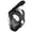 Black, variant on Riforla Full-Face Snorkel Mask with Anti-Leak & Adjustable Breathing System Outdoor Sport Black