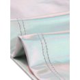 thumbnail image 5 of DARING DIVA Women's Metallic Spaghetti Straps Cut Out Party Cami Top XS Holographic Silver, 5 of 6
