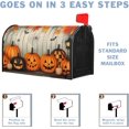 thumbnail image 6 of Halloween Mailbox Covers Magnetic Fall Spooky Pumpkin Mailbox Cover Standard Size 21 x 18 Inch Autumn Farmhouse Mail Box Wraps for Farmhouse Garden Yard Decor, 6 of 6