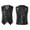 Black, variant on Kids Boys Girls Sparkly Vest Waistcoat Costume for Hip Hop Jazz Modern Dance Performance Red 140