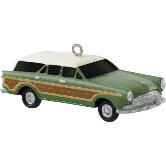 2014 Stylin' Station Wagon (Miniature) Hallmark Keepsake Christmas Tree Ornament - QGO1006