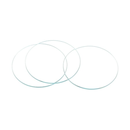 

Uxcell 8 Pack 38.5mm Dia. Watch Glass Crystal Lens Single Dome Round 1.4mm Edge Thickness Clear