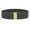 Grey, variant on ZTTD Women Elastic Waist Belt Metal Buckle Waistband Solid Color Wide Belt Female Apparel Accessories A