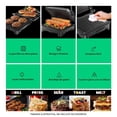 thumbnail image 3 of Panini Chefman 4 rebanadas CHEFMAN 4 rebanadas,antiadherente, color plateado, 3 of 4