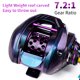 thumbnail image 2 of Carrete de pesca con baitcasting de 10 kg con sistema de frenado magnético y engranaje 7,2:1, 2 of 8