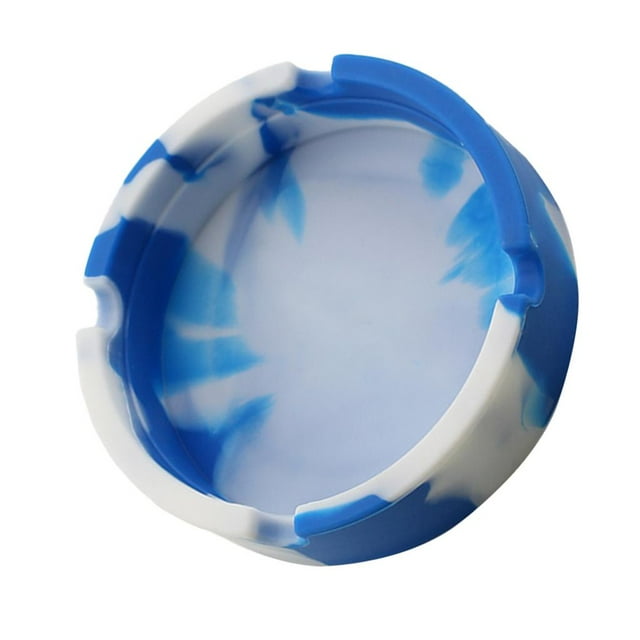 Portátil, Ministerio Del Interior Respetuoso Del Medio Del Tenedor de Del Silicón Suave Camufje azul Macarena Cenicero para cigarrillos de silicona