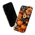 thumbnail image 3 of Vibrant Fall Flower Phone Case, Dark Cottagecore Pumpkin Phone Cover for iPhone 17 16 15 14 13 12 11 Plus Pro Max Mini, 3 of 6