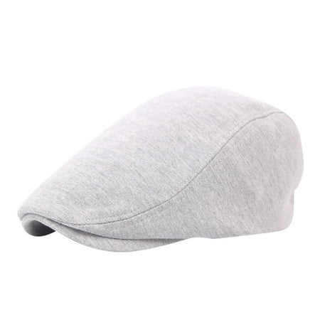 

Tejiojio Fall Clearance Black Grey Herringbone Newsboy Baker Boy Tweed Flat Cap Mens Gatsby Hat